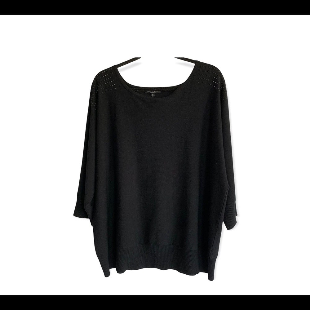 Cable & Gauge Black Knit Sz 2X